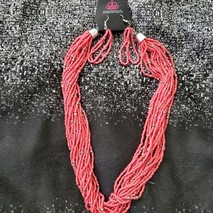 Necklace and earrings